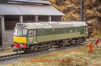 32-341 Bachmann Class 25/2 D5282 BR Green Small Yellow Panel